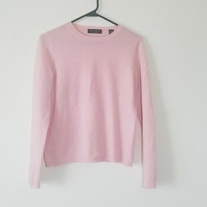 Valerie stevens S cashmere blush pink sweater